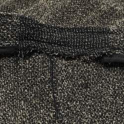 Pre Owned Max Mara Black Wool Blend Pants Suit M