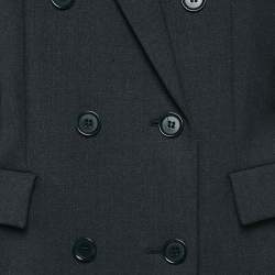 Max Mara Black Wool Tailored Pantsuit M