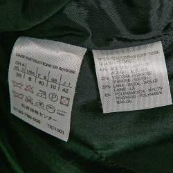 Pre Owned Max Mara Black Crepe Tailored Pants Suit M