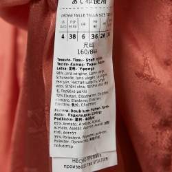 Max Mara Pink Wool Double Breasted Blazer and Shorts Set S