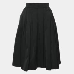 VIP【関税送料無料】希少 MAX MARA BLUE AND BLACK SILK SKIRT ウィークエンド マックスマーラ Weekend Max Mara WEEKEND MAX