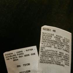 Pre Owned Max Mara Brown Linen Strappy Top And Pant Set M