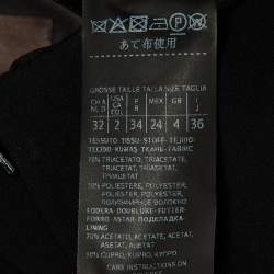 Pre Owned Max Mara Black Crepe Wide Leg Cady Jumpsuit S