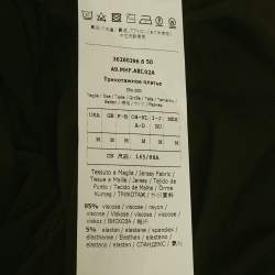 مملوكة مسبقًا Max Mara Black Jersey Turtle Neck Midi Dress M