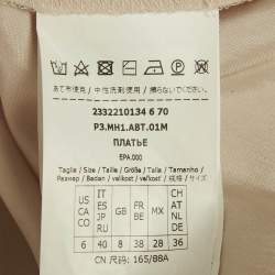 مملوكة مسبقًا فستان ميدي بلا أكمام ساتان بيج ماكس مارا ليجر مقاس متوسط (ميديوم)