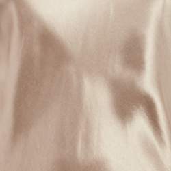 Pre Owned فستان ماكس مارا ليجر ساتان شمبانيا ماكسي مقاس وسط (ميديوم)