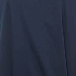 مملوكة مسبقًا ف ستان ماكس مارا فستان ماكسي قطن كحلي/أبيض بلا أكمام كبير