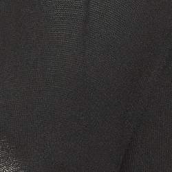 مملوكة مسبقًا كارديجان مكس مفتوح من الأمام أسود مقاس متوسط