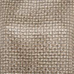 Pre Owned Max mara Brown Lurex Jacquard Sleeveless Top L