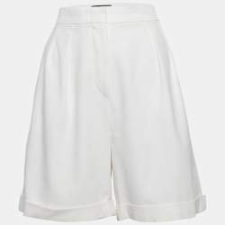 مملوكة مسبقًا قميص ماكس مارا أبيض من القطن مثني مقاس وسط (ميديوم)