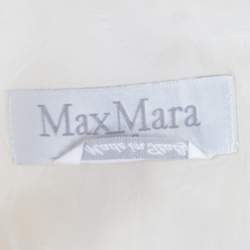 Max Mara Cream Linen Blazer L