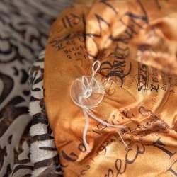 Pre Owned Max Mara Beige Wool Oversized Collar Detail Belted Mid Length Coat M