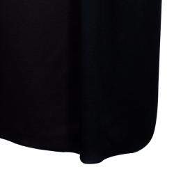 Pre Owned Max Mara Brown/Black Silk Sleeveless Dress M/L