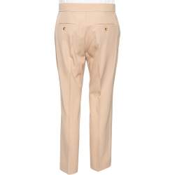 Max Mara Beige Wool Formal Pants M