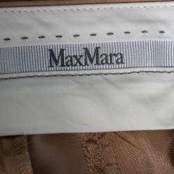 Max Mara Beige Wool Formal Pants M
