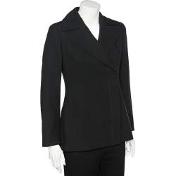 Max Mara Black Wool Blazer S