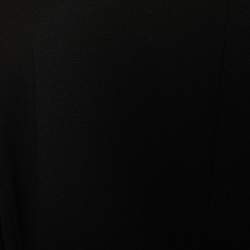 Pre Owned Max Mara Black Wool Single Breasted Suit XL