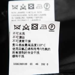 مملوكة مسبقًا Max Mara Black Camel Hair Belted Wrap Coat L