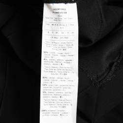 Pre Owned Max Mara Black Stretch Knit Long Sleeve Bodycon Dress S