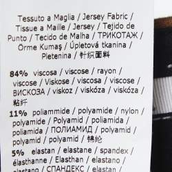 Pre Owned Max Mara Brown Knit Wide Leg Trousers L