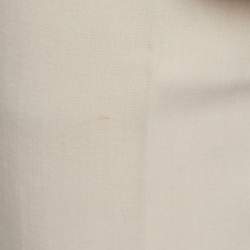 Max Mara Beige Wool Single-Breasted Suit S