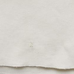 Max Mara Cream Silk Belted Sleeveless Jumpsuit L
