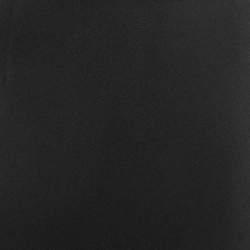 Pre Owned Max Mara Black Crepe Ruffle Detail Maxi Skirt S