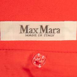 Max Mara Vintage Wool Double Breasted Coat S