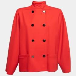 Max Mara Vintage Wool Double Breasted Coat S