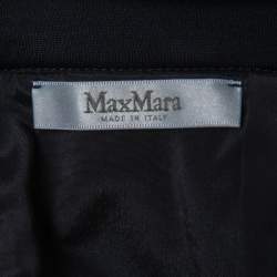 Max Mara Navy Blue Knit Pencil Skirt S