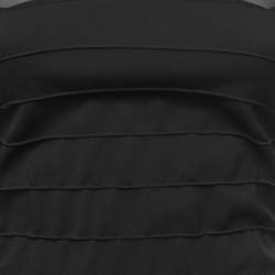Pre Owned Max Mara Black Jersey Bodycon Mini Dress S