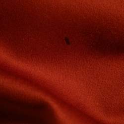 Max Mara Rust Orange Wool Coat XS