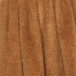 Pre Owned Max Mara Brown Camel Hair Mito Maxi Dress S