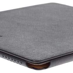 Pre Owned MCM Black Saffiano Leather Elda Ipad Case