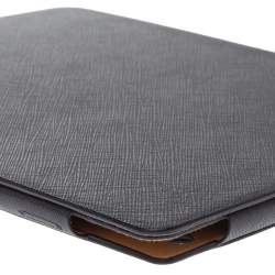 Pre Owned MCM Black Saffiano Leather Elda Ipad Case