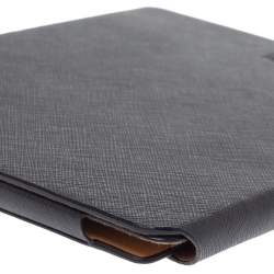 Pre Owned MCM Black Saffiano Leather Elda Ipad Case