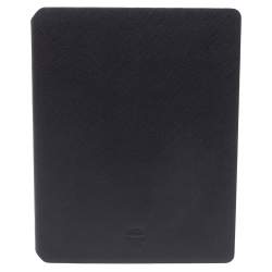Pre Owned MCM Black Saffiano Leather Elda Ipad Case