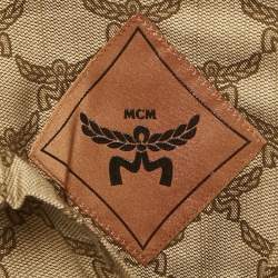 Pre Owned فستان مكم بني ليوسل بشعار بحزام ميدي مقاس متوسط (ميديم)