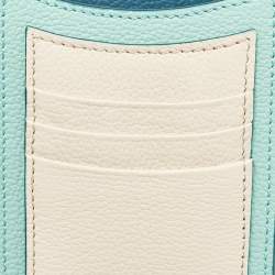 MCM Teal Green Leather Mini Patricia Phone Crossbody Bag