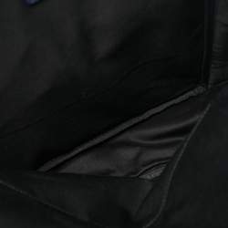 Pre Owned MCM Navy Blue Visetos Nylon Medium Dieter Backpack