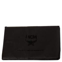 Pre Owned MCM Cognac Visetos Coated Canvas Large Stark Backpack