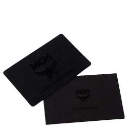 Pre Owned MCM Cognac Visetos Coated Canvas Crossbody Bag