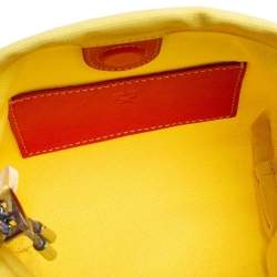 Pre Owned MCM Pink Transparent PVC and Leather Berlin Soft Box Bag