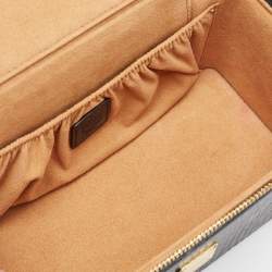 Pre Owned MCM Black Visetos Coated Canvas and Leather Rockstar Vanity Case Bag