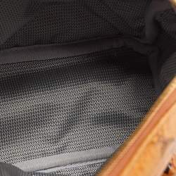 MCM Tan Visetos Coated Canvas and Leather Mini Stark Bebe Boo Backpack
