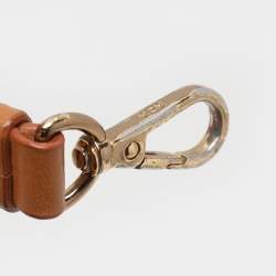 MCM Tan Cognac Visetos Coated Canvas and Leather Mini Stark Backpack