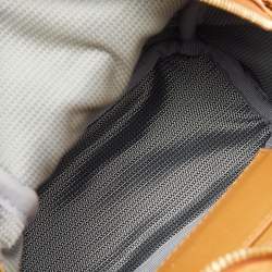 MCM Tan Visetos Coated Canvas and Leather Mini Studded Stark Bebe Boo Backpack