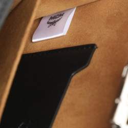 MCM Black Coated Canvas and Leather Berlin Box Bag