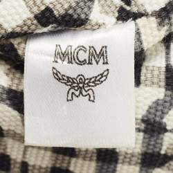 MCM Black Visetos Coated Canvas Slim Shoulder Bag