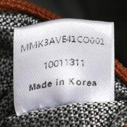 MCM Cognacn Visetos Coated Canvas and Leather Studs Stark Backpack